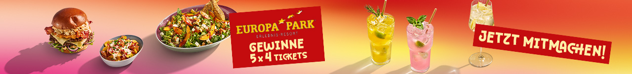 Europa-Park Gewinnspiel – Gewinne 5 × 4 Tickets – Jetzt mitmachen