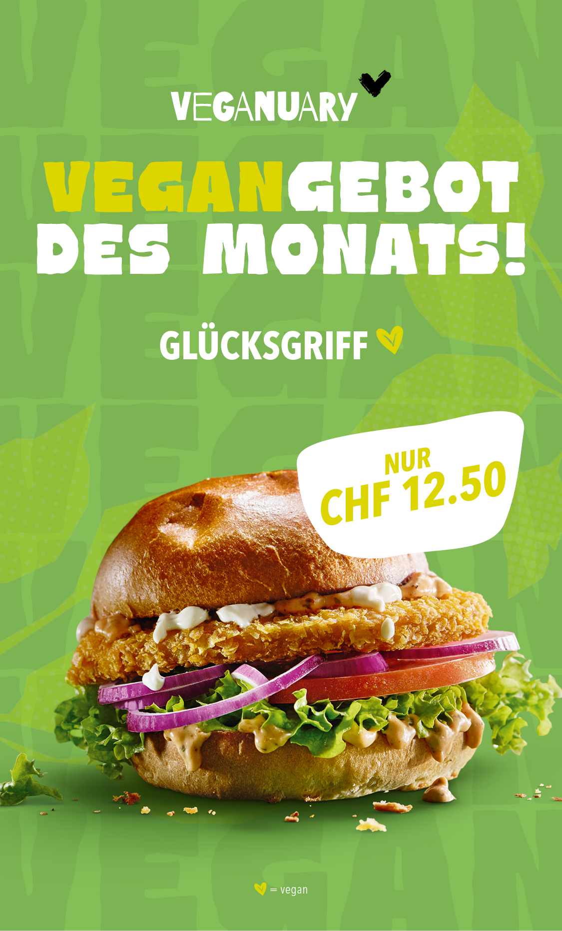 HANS IM GLÜCK - Veganuary Angebot des Monats HANS IM GLÜCK - Veganuary Angebot des Monats