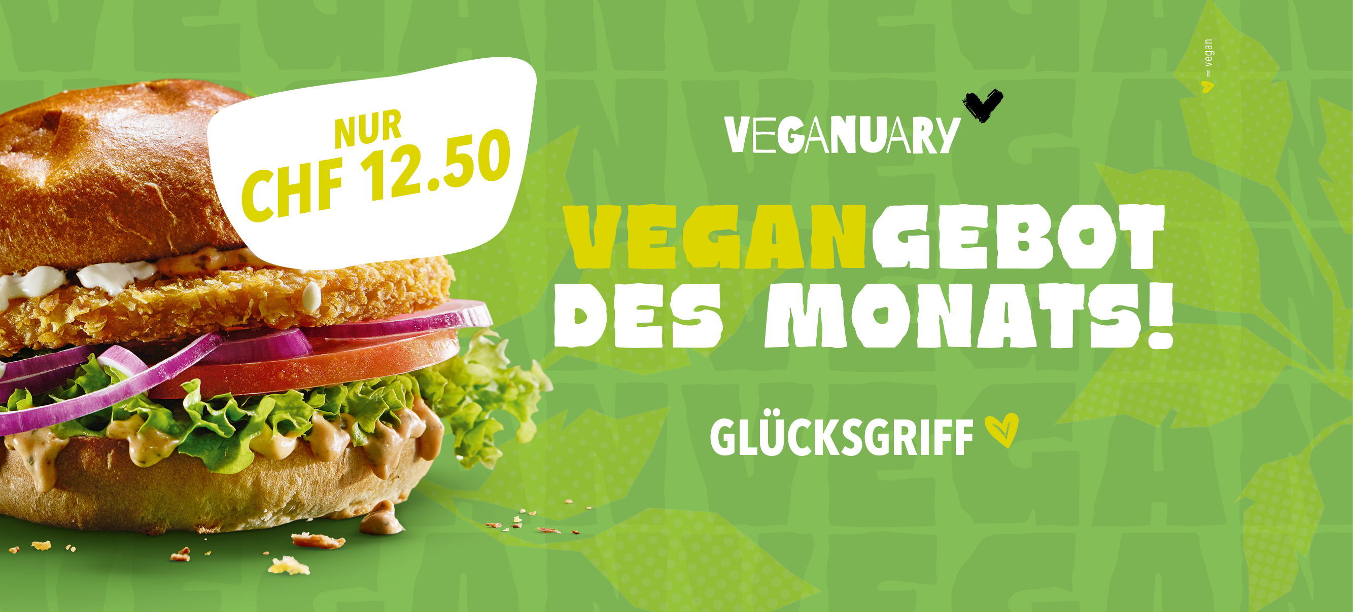 HANS IM GLÜCK - Veganuary Angebot des Monats HANS IM GLÜCK - Veganuary Angebot des Monats